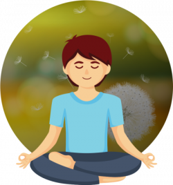Meditation Clipart Calmness Clipart Calm Body PNG - DLPNG.com