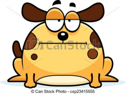 Dog Relaxing Clipart