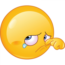 You can post tearful emoji to FB messages, timelines, or even ...