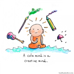mindful drawing {today's doodle} | Buddha Doodles | Pinterest ...