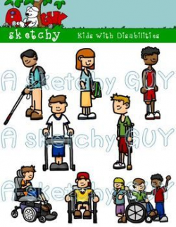Kids with Disabilities Clipart | Special education, Multiple ...