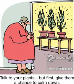 Talking To Plants Cartoons and Comics - funny pictures from CartoonStock