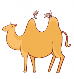 Camel clipart animated gif - Pencil and in color camel clipart ...