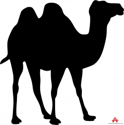 Arabian Camel Silhouette | Free Clipart Design Download