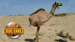 CAMEL WITH TWO LEGS - real or fake? - YouTube