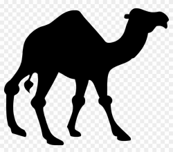 Camel Silhouette Clip Art - Camel Clipart, HD Png Download ...