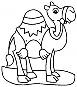 Camel Coloring Pages Camels Coloring Pages Camel For Transportation ...