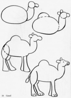 Simple Camel Drawing at GetDrawings.com | Free for personal use ...
