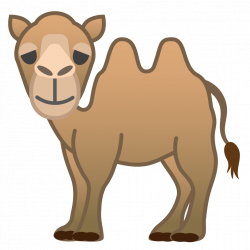 Two hump camel Icon | Noto Emoji Animals Nature Iconset | Google