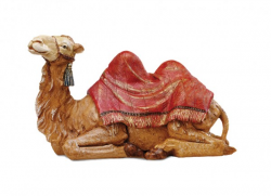 Seated Camel Figure for 18 inch Nativity Set