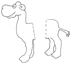 Sally The Camel Clipart