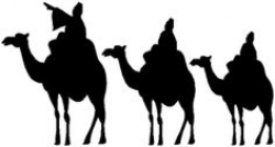 Three Wise Men on Camel Back Silhouette by Libux77, via Dreamstime ...