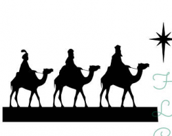 Three Kings Silhouette Clip Art at GetDrawings.com | Free for ...