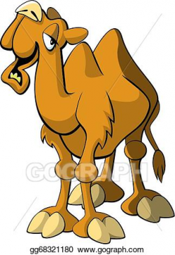 Vector Art - Hump day camel. Clipart Drawing gg68321180 - GoGraph