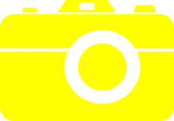 Cute Camera Yellow Clipart
