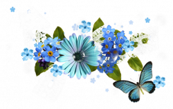 Image - Image of blue flower clip art .png | Animal Jam Clans Wiki ...