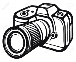 Camera Clipart Black And White | Free download best Camera ...