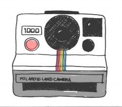 Polaroid Clipart Hand Drawn Camera Clip Art Unusual | ohidul.me