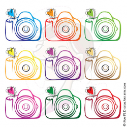Photography Camera Clipart - DIY Business Logo Design for the ...