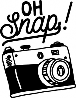 Oh Snap! Cute and Funny Camera Car Decal for Photographers | decals ...