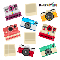 Retro Camera Clip Art Set – Daily Art Hub – Free Clip Art Everyday
