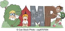 Children's Camp drawing | Clipart Panda - Free Clipart Images