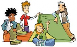 Family camping free clipart | Buy | Pinterest | Family camping ...
