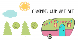 Royalty Free Images – Camping Clip Art Set | Starsunflower Studio Blog