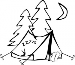 Campsite Clipart - Clipart Kid | Camping | Pinterest | Outlines ...