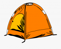 Camp Clipart Transparent - Camping Tent Cartoon #93523 ...