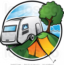 Camper Trailer Clipart With Awesome Style | fakrub.com