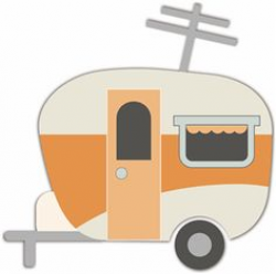 Camper Outline The outline is made up of | Craft Ideas | Pinterest ...