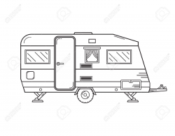 Motorhome Sketch at PaintingValley.com | Explore collection ...