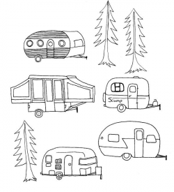 Camping & Campers | Blog, Embroidery and Cricut