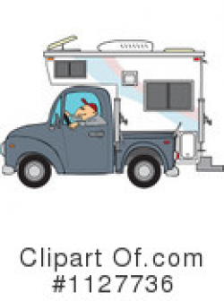 Camper Clipart #1127732 - Illustration by djart