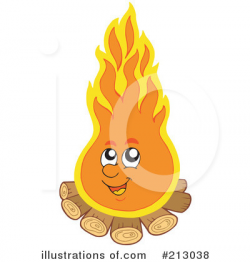Campfire Clipart #213038 - Illustration by visekart