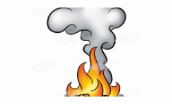 Fire And Smoke Cartoon - campfire clipart png, Free PNG ...