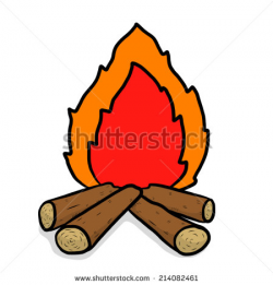 Campfire clipart wood fire - Pencil and in color campfire clipart ...