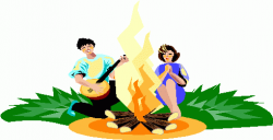 Image of Campfire Clip Art #5815, Campfire Songs Clipart Campfire ...