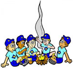 Campfire clipart cub scout - Pencil and in color campfire clipart ...