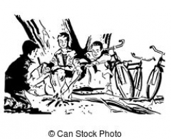 Camp Fire Drawing at GetDrawings.com | Free for personal use Camp ...