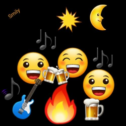 Party with campfire | EMOJIS ☺ | Pinterest | Smileys, Emojis and Smiley