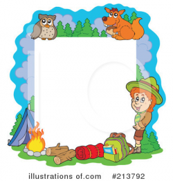 Camping Clipart #213792 - Illustration by visekart