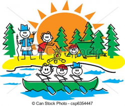 Stick Figure Family Camping - | Clipart Panda - Free Clipart Images