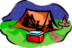 Cartoon camping clipart | girl scout clipart | Pinterest | Camping ...