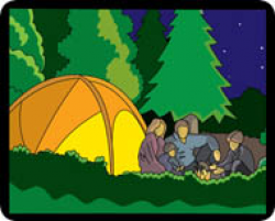 Search Results for camping clipart - Clip Art - Pictures - Graphics ...