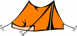 Tent clipart camping tent pencil and in color - ClipartPost