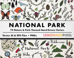 National park art | Etsy