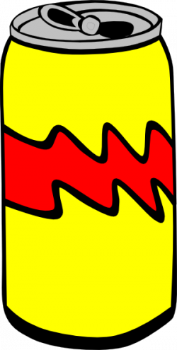 Yellow Pop Can Clip Art at Clker.com - vector clip art online ...