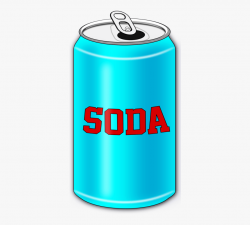 Free Clipart Soda Can - Soft Drink Can Clipart #130878 ...